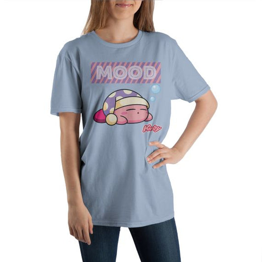 KIRBY -  Baby Blue Mood Sleepy Tee