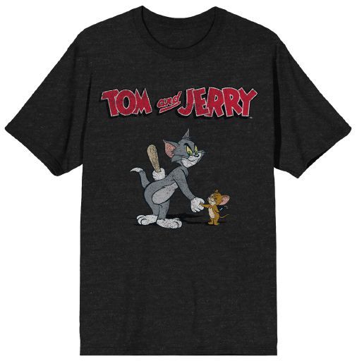 TOM & JERRY - Charcoal Heather For men Tee