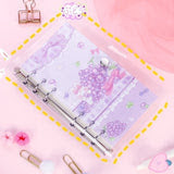 Cartoon Grape Loose Spiral Notebook