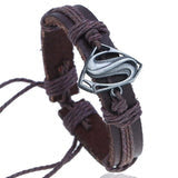 Superman Leather Bracelet (Brown)