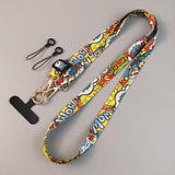 Comic Book Themed Lanyard