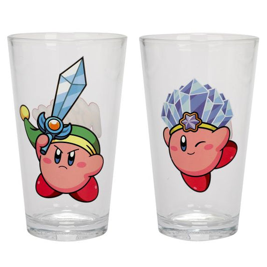 Kirby Abilities 16 oz Glass Set - 2 Pack