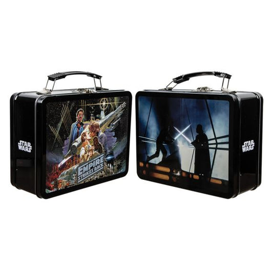 Star Wars The Empire Strikes Back Graphic Lunch Box Tin Tote Lunch Box