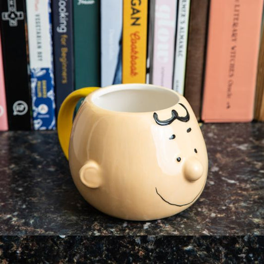 PEANUTS - Charlie Brown 20 oz Sculpted Ceramic Mug