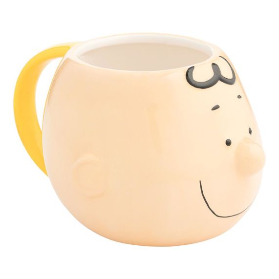 PEANUTS - Charlie Brown 20 oz Sculpted Ceramic Mug
