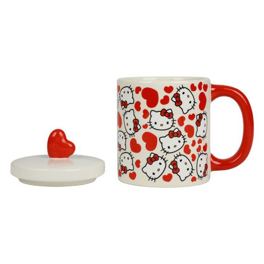 Hello Kitty - AOP Hearts 16oz Mug
