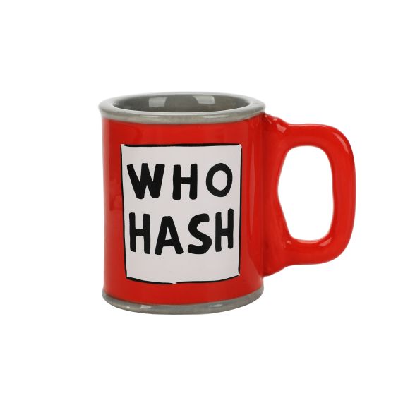 DR SEUSS - THE GRINCH - Who Hash 3.5 oz. Sculpted Ceramic Espresso Mu