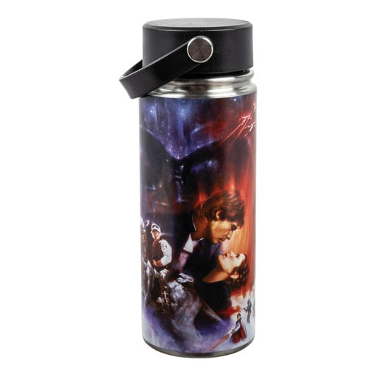 STAR WARS - Star Wars Han Solo Darth Vader Princess Leia 17 Oz Water Bottle